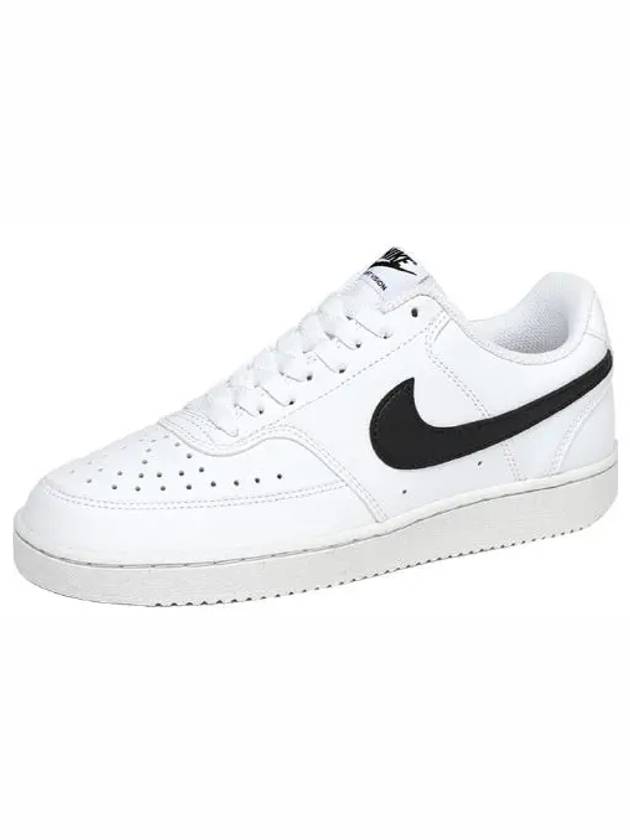 Court Vision Next Nature Low Top Sneakers White Black - NIKE - BALAAN 8