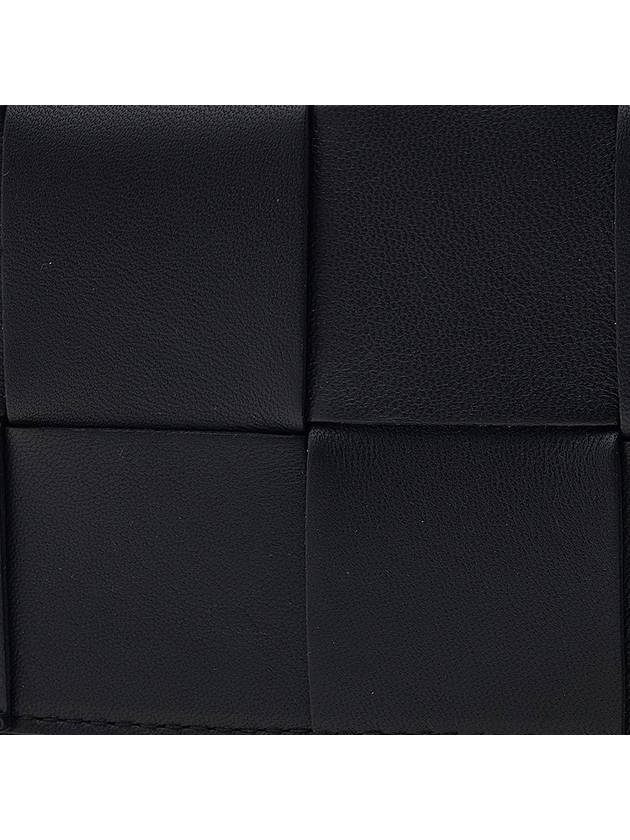 Intrecciato Mini Cassette Belt Bag Black - BOTTEGA VENETA - BALAAN 8