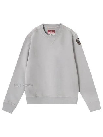 Men s PMFLEBF01 739 Caleb Basic Logo Patch Sweatshirt Gray 1060788 - PARAJUMPERS - BALAAN 1