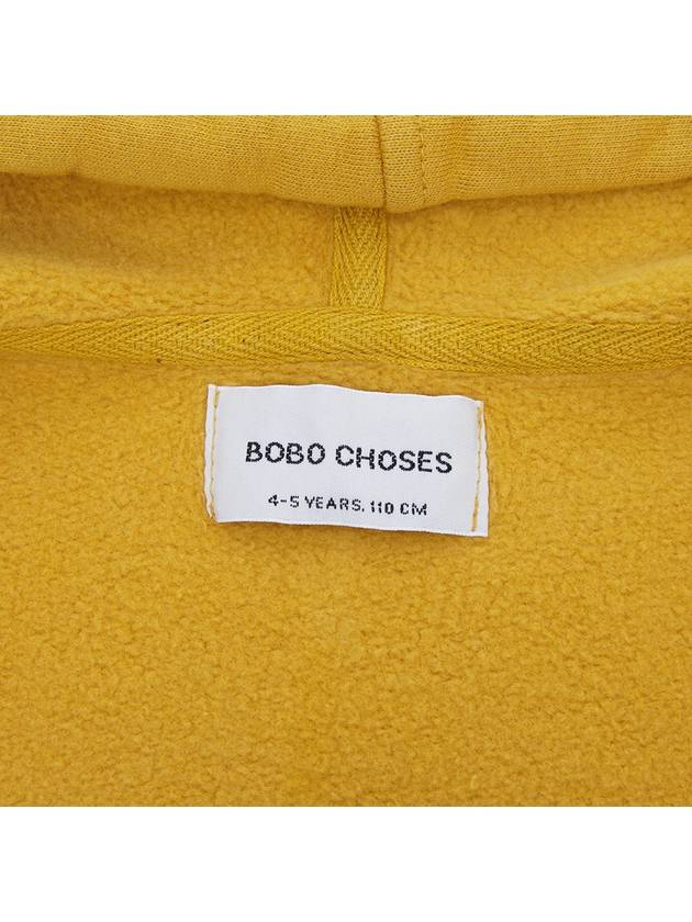 Kids brushed hooded zip up B224AC062 761 - BOBO CHOSES - BALAAN 8