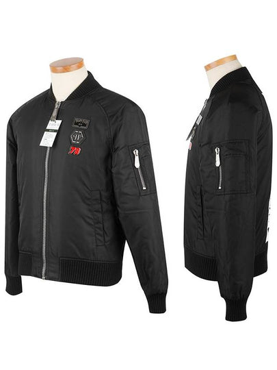 Logo Bomber Jacket Black - PHILIPP PLEIN - BALAAN 2