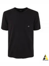 Logo Short Sleeve T-Shirt Black - CP COMPANY - BALAAN 2