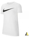 Women's Dri-Fit Park 20 Short Sleeve T-Shirt White - NIKE - BALAAN 2