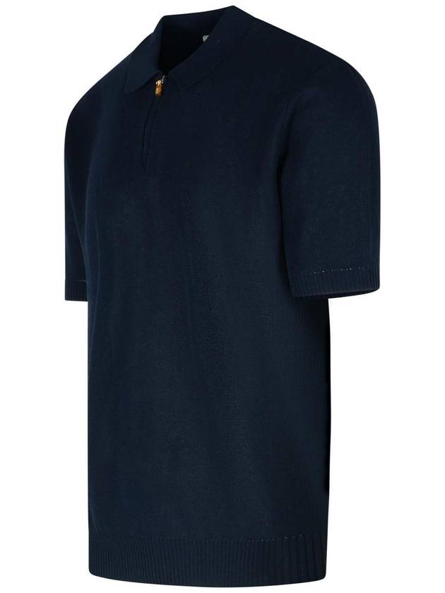 Eleventy Polo Shirt In Blue Cotton - ELEVENTY MILANO - BALAAN 2