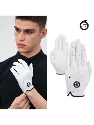 Premium natural sheepskin golf gloves 16153GV82 - SUNDERLAND - BALAAN 1