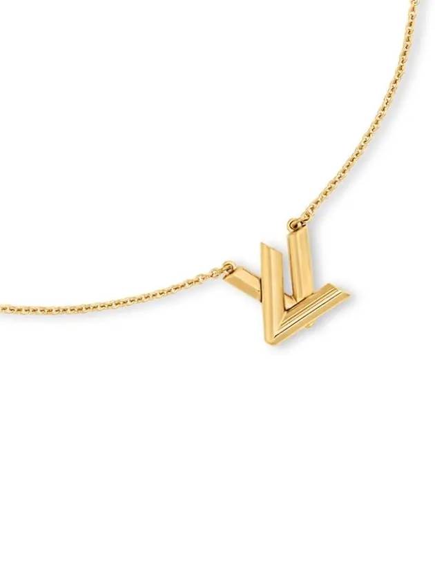 Go 14 LV Necklace Gold - LOUIS VUITTON - BALAAN 4