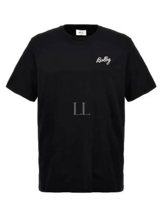 Short Sleeve T-Shirt MJE05JCO018U901 Black - BALLY - BALAAN 2