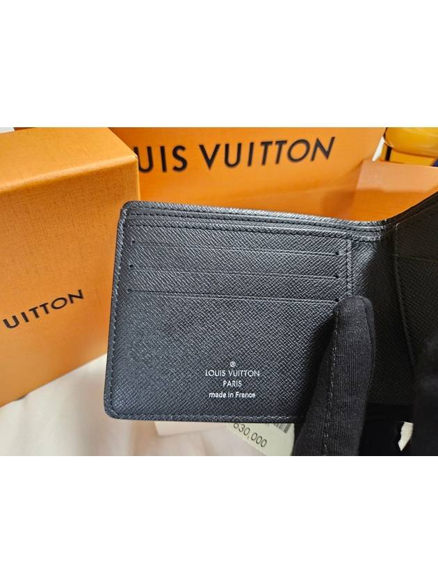 Multiple Monogram Eclipse Half Wallet Black - LOUIS VUITTON - BALAAN 6