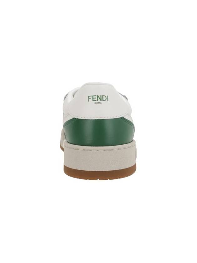 Match Low Sneakers Green - FENDI - BALAAN 4