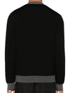 Baby Fox Patch Regular Cardigan Black - MAISON KITSUNE - BALAAN 3