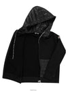 hooded jacket black - MONCLER - BALAAN 5