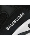 Triple S Low Top Sneakers Black - BALENCIAGA - BALAAN 9