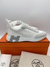 Bouncing Men s Sneakers White Blanc Gray H231764ZH - HERMES - BALAAN 4