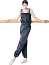 Point Fix Ballet Warmer Jumpsuit Charcoal - HOTSUIT - BALAAN 1