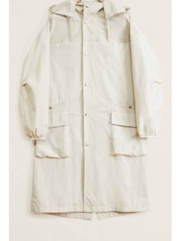 Water Repellent Hooded Parka Ivory - LEMAIRE - BALAAN 2