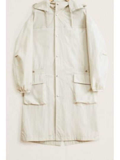 Water Repellent Hooded Parka Ivory - LEMAIRE - BALAAN 2