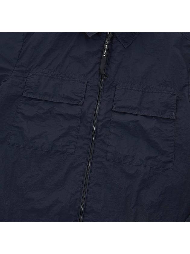 Taylon L Zip-Up Jacket Navy - CP COMPANY - BALAAN 8