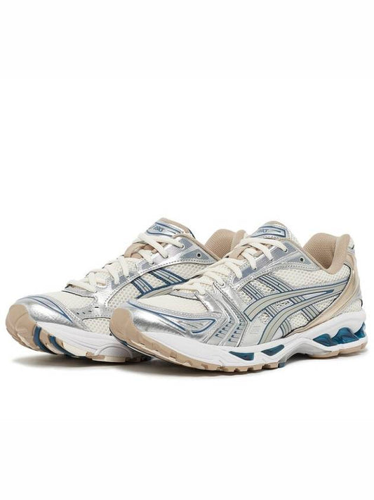 Gel Kayano 14 Low Top Sneakers Cream Pure Silver - ASICS - BALAAN 2