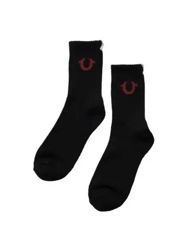 True Religion TR Symbol Socks 1PCS Black - TRUE RELIGION - BALAAN 1