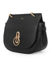 Amberley Classic Satchel Small Grain Shoulder Bag Black - MULBERRY - BALAAN 5