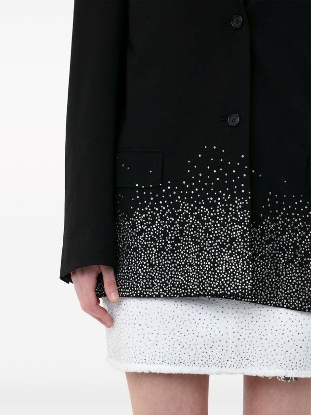 crystal-embellished single-breasted blazer - JW ANDERSON - BALAAN 4