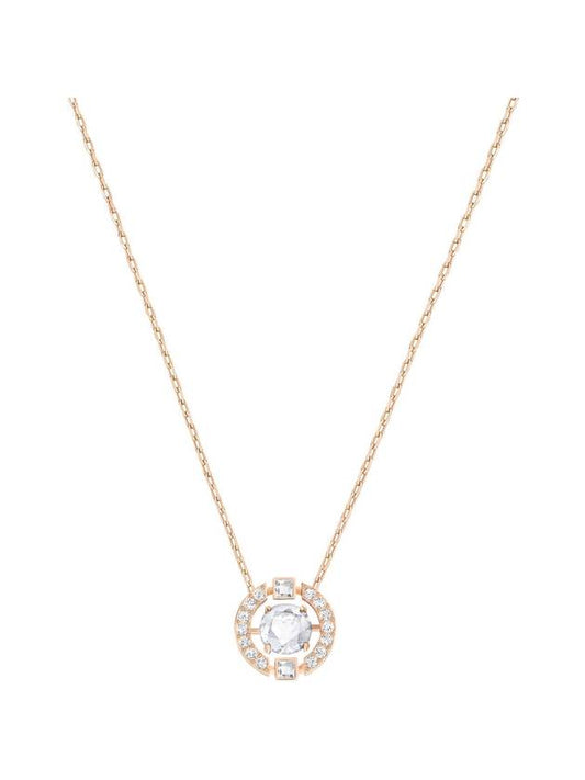 Sparkling Dance Necklace Rose Gold Plated - SWAROVSKI - BALAAN 1