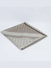 GG Jacquard Square Muffler Grey - GUCCI - BALAAN 4