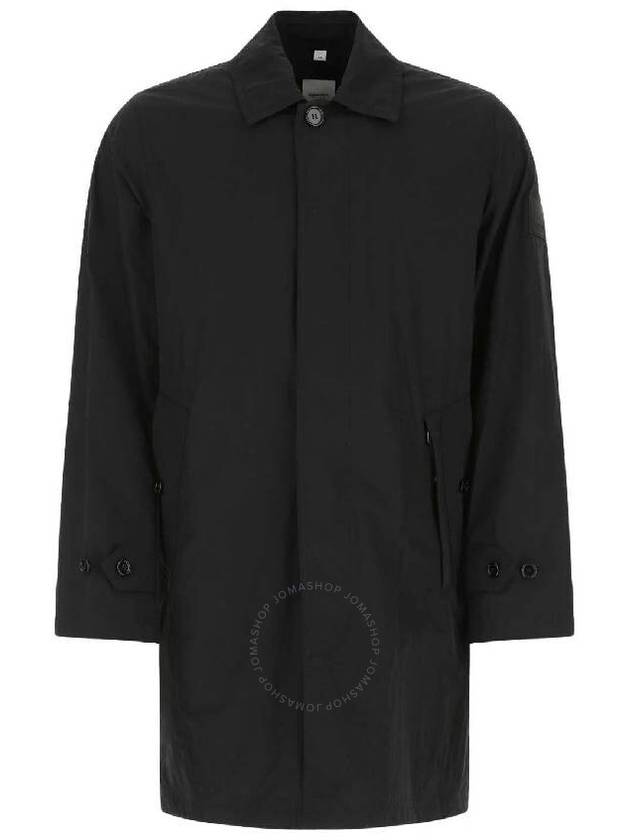 Zipped Pocket Trench Coat Black - BURBERRY - BALAAN 2