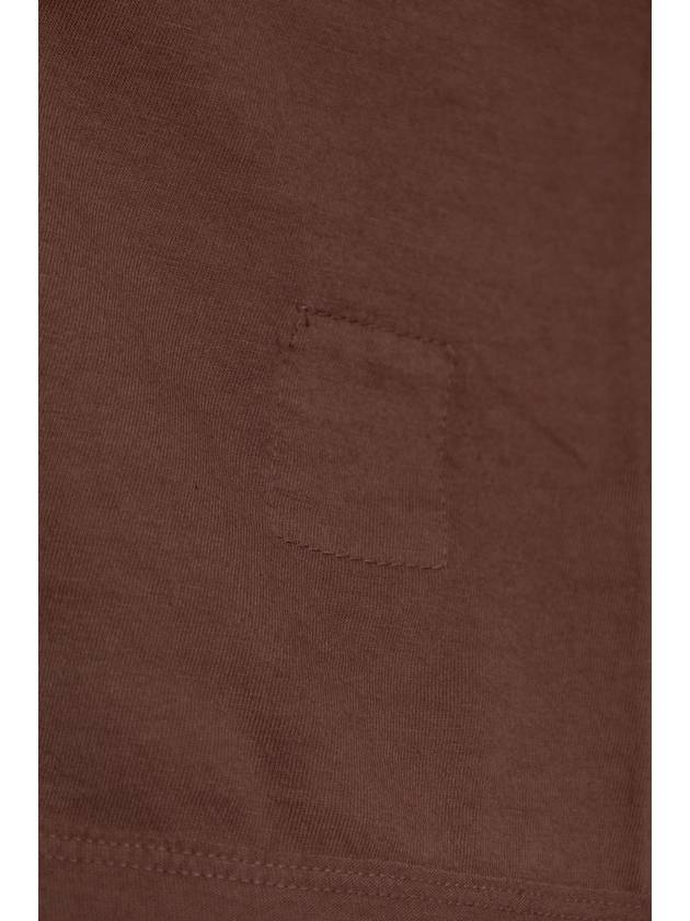 Rick Owens DRKSHDW Top 'Cropped Small Level T', Women's, Brown - RICK OWENS - BALAAN 5