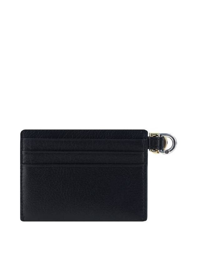 Voyou Leather Card Wallet Black - GIVENCHY - BALAAN 3