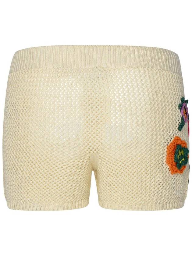 Barrow Ivory Cotton Shorts - CLAIRE BARROW - BALAAN 3