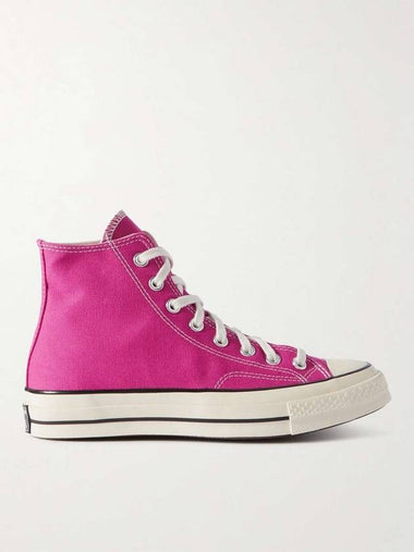 Chuck 70 High Top Sneakers Lucky Pink - CONVERSE - BALAAN 1