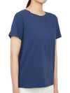 59710331650 MULTIF 004 Women s Crew Neck Short Sleeve T Shirt Straight Fit - MAX MARA - BALAAN 5