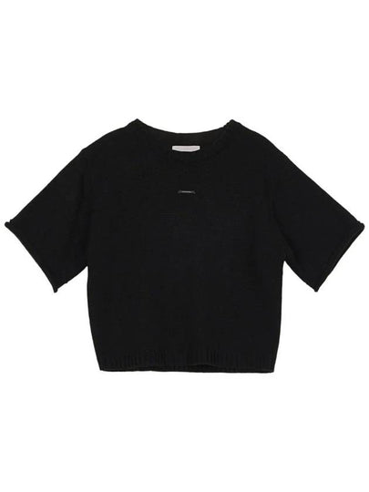 Rolling half round neck knit_black - HARDCORE HAPPINESS - BALAAN 2