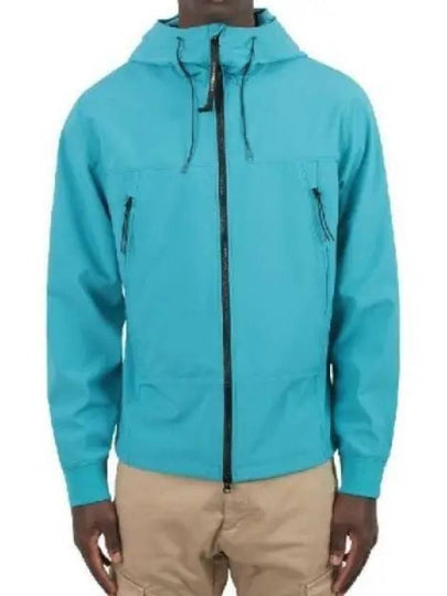 Shell R Goggle Hooded Jacket Blue - CP COMPANY - BALAAN 2