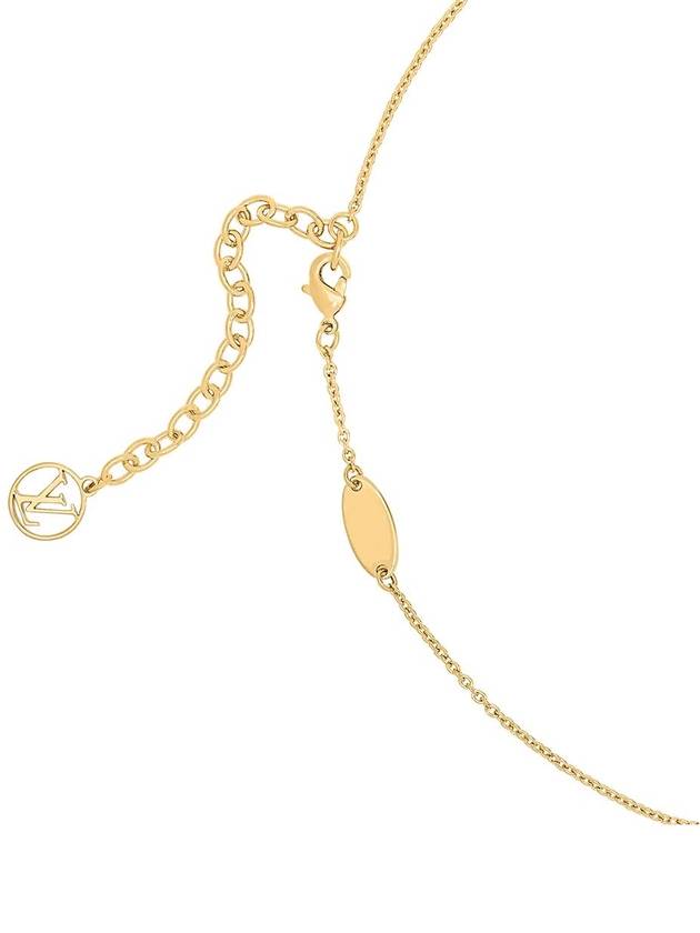 LV Iconic Enamel Necklace Gold - LOUIS VUITTON - BALAAN 4