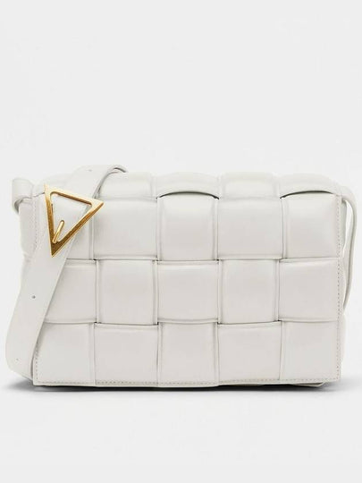 Gold Hardware Padded Cassette Cross Bag Chalk - BOTTEGA VENETA - BALAAN 2