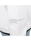 Born To Protect FRGMT Logo Fleece Hoodie Optical White - MONCLER - BALAAN 9