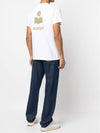 Zafferh Logo Cotton Short Sleeve T-Shirt White - ISABEL MARANT - BALAAN 3