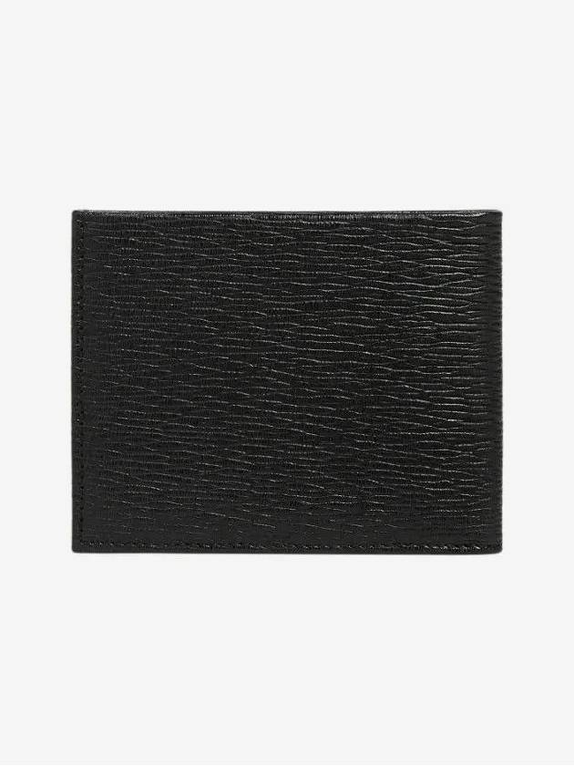 Gancini Half Wallet Black - SALVATORE FERRAGAMO - BALAAN 4