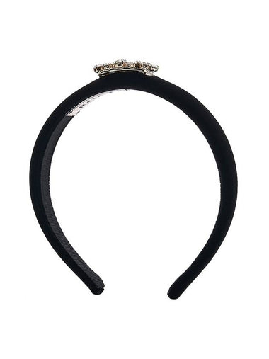 Women's Broche Vivier Hairband REWAC140100 CFE B999 - ROGER VIVIER - BALAAN 1