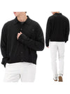 De Coeur Logo Wool Cardigan Black - AMI - BALAAN 2