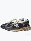 Dad-Star Mesh Nappa Leather Low Top Sneakers Black Ice Grey - GOLDEN GOOSE - BALAAN 2