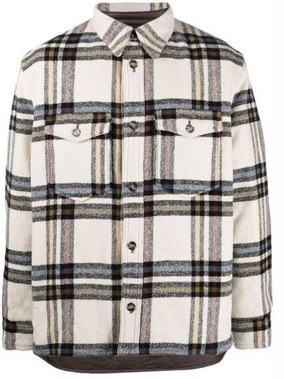 Men's Check Jacket Beige - ISABEL MARANT - BALAAN 2