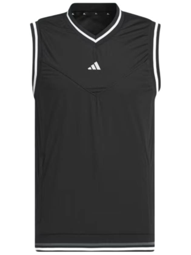 Woven Stretch Vest Black - ADIDAS - BALAAN 1