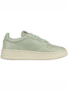 Women's Medalist Goatskin Low Top Sneakers Green - AUTRY - BALAAN 5