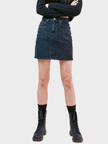 Carter Black Denim Skirt - PHILOGRAM - BALAAN 1