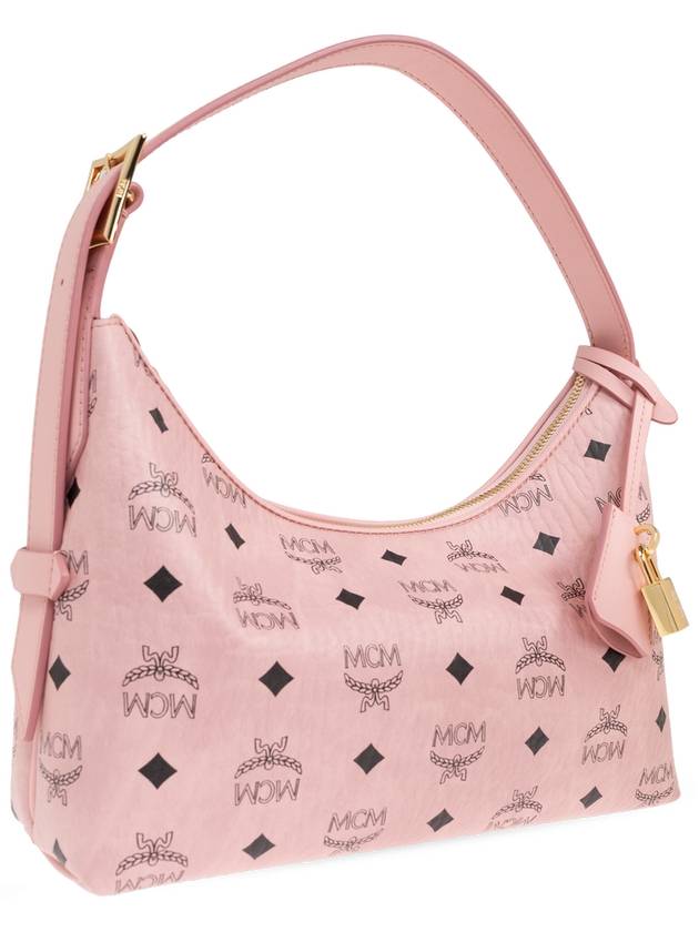 MCM Shoulder Bag Aren Small, Women's, Pink - MCM - BALAAN 4