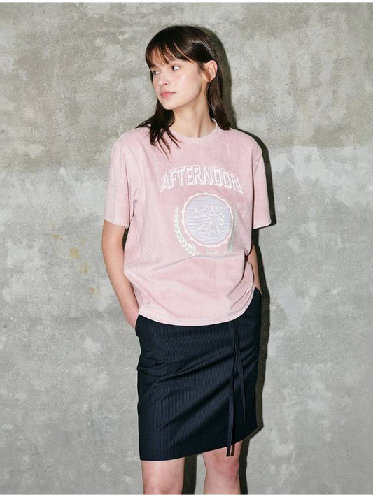 Graphic Towel Tee Pink - CORCA - BALAAN 2