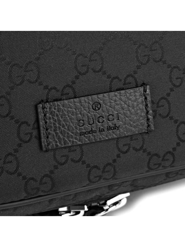 GG Fabric Waist Bag Black - GUCCI - BALAAN 9